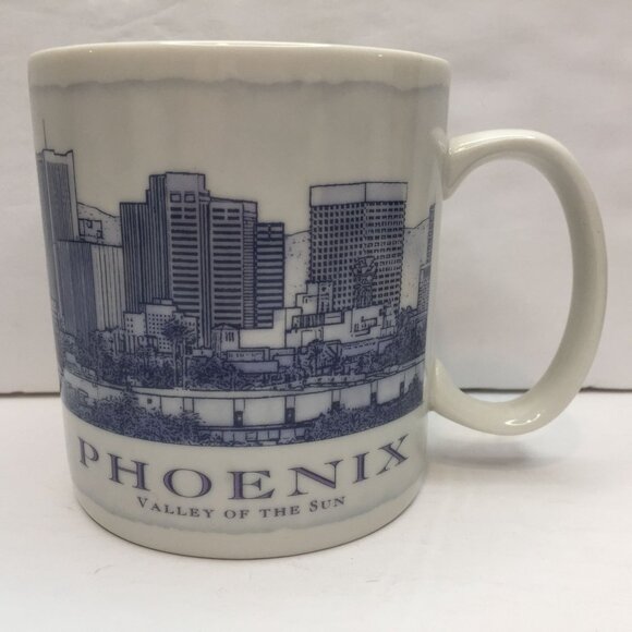 Starbucks USA Architect Collection Las Vegas NV Phoenix AZ Valley Sun Coffee Mug - Picture 4 of 12